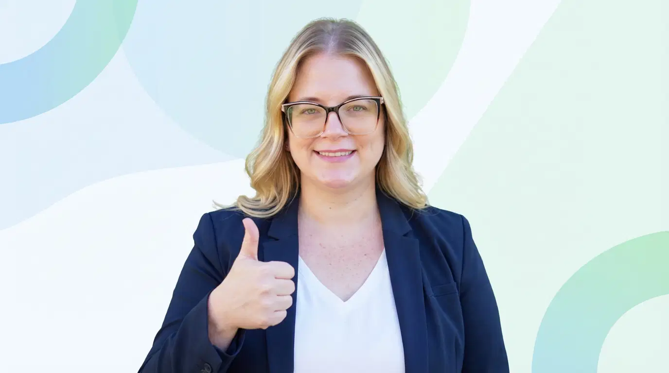 Cannabis SEO expert Randi Bagley reviewing AI citation data for dispensary SEO reports.