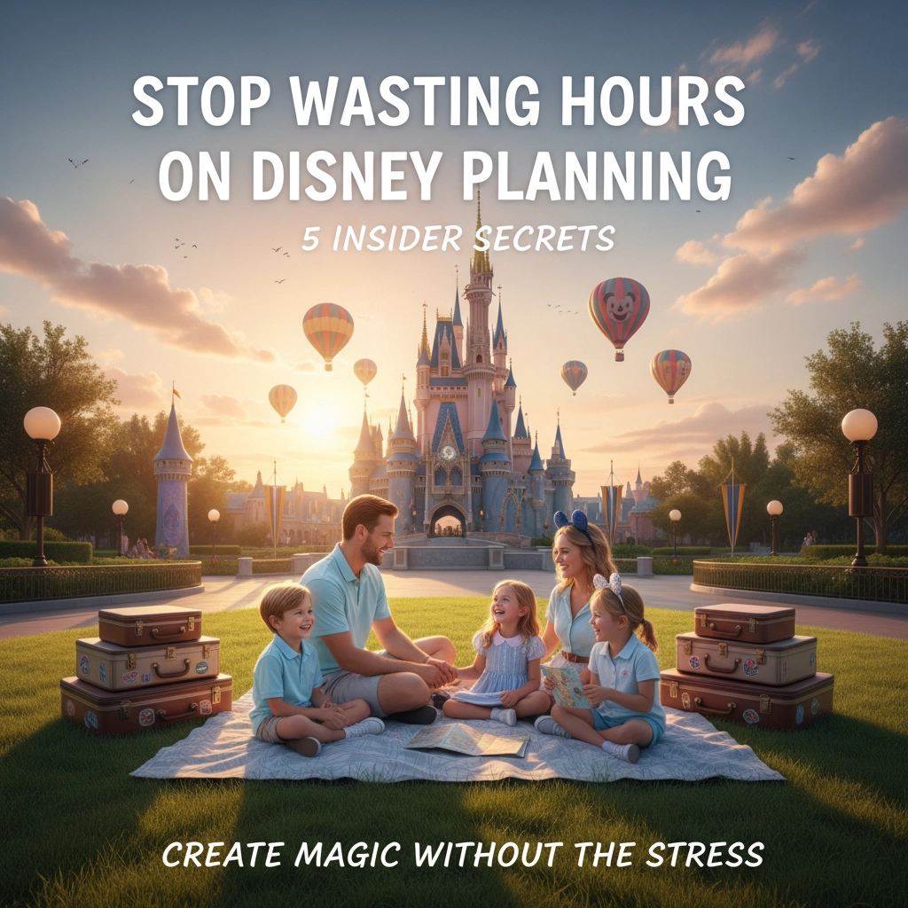 Stop Wasting Hours on Disney Planning: 5 Insider Secrets to Create Magic Without the Stress