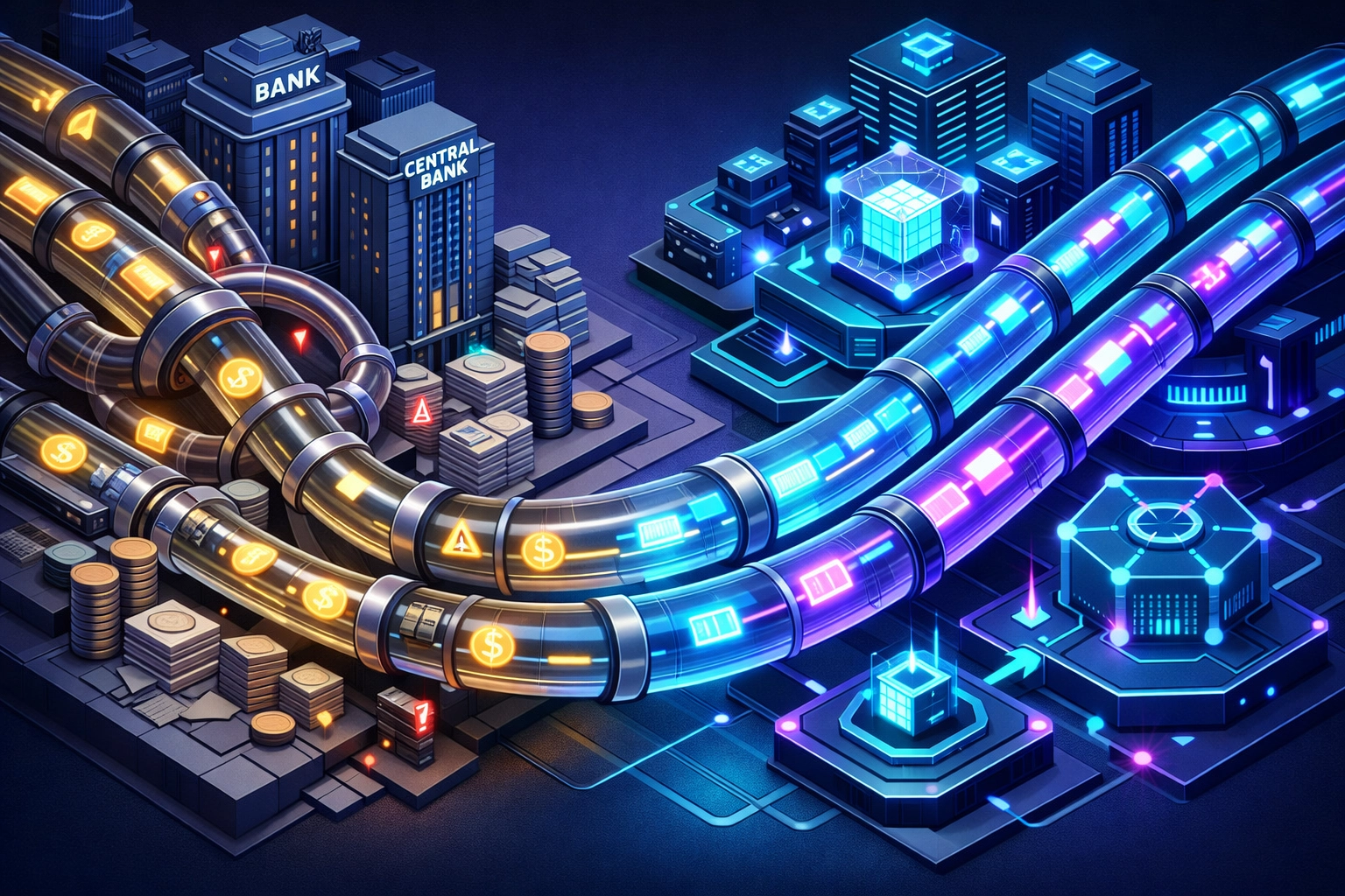 LareBlocks Layer 1 payment infrastructure showing 50% fee savings versus traditional banking systems