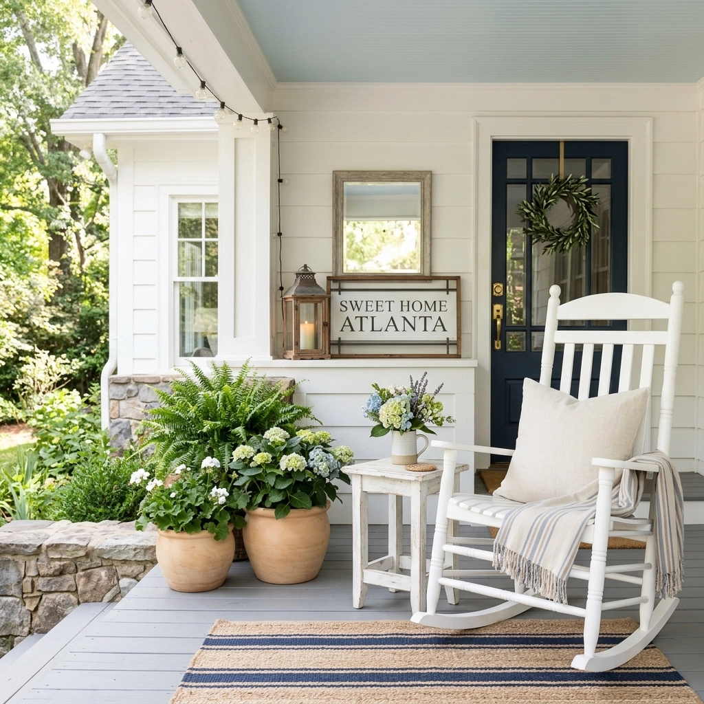 [HERO] Modern Americana: How to Get the "Cracker Barrel" Porch Vibe for Your Atlanta Home