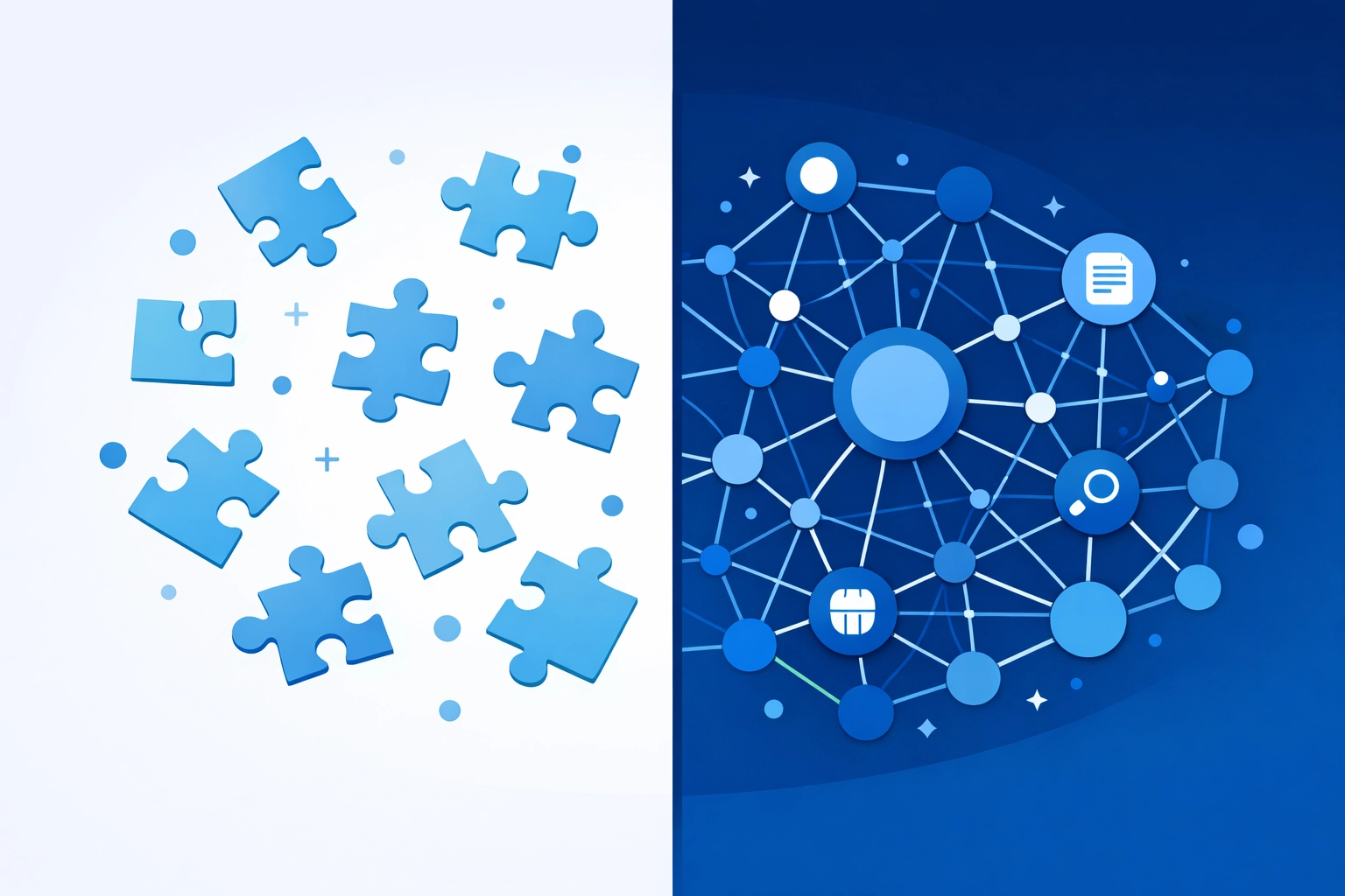 Traditional keyword strategy versus modern entity-based SEO approach comparison