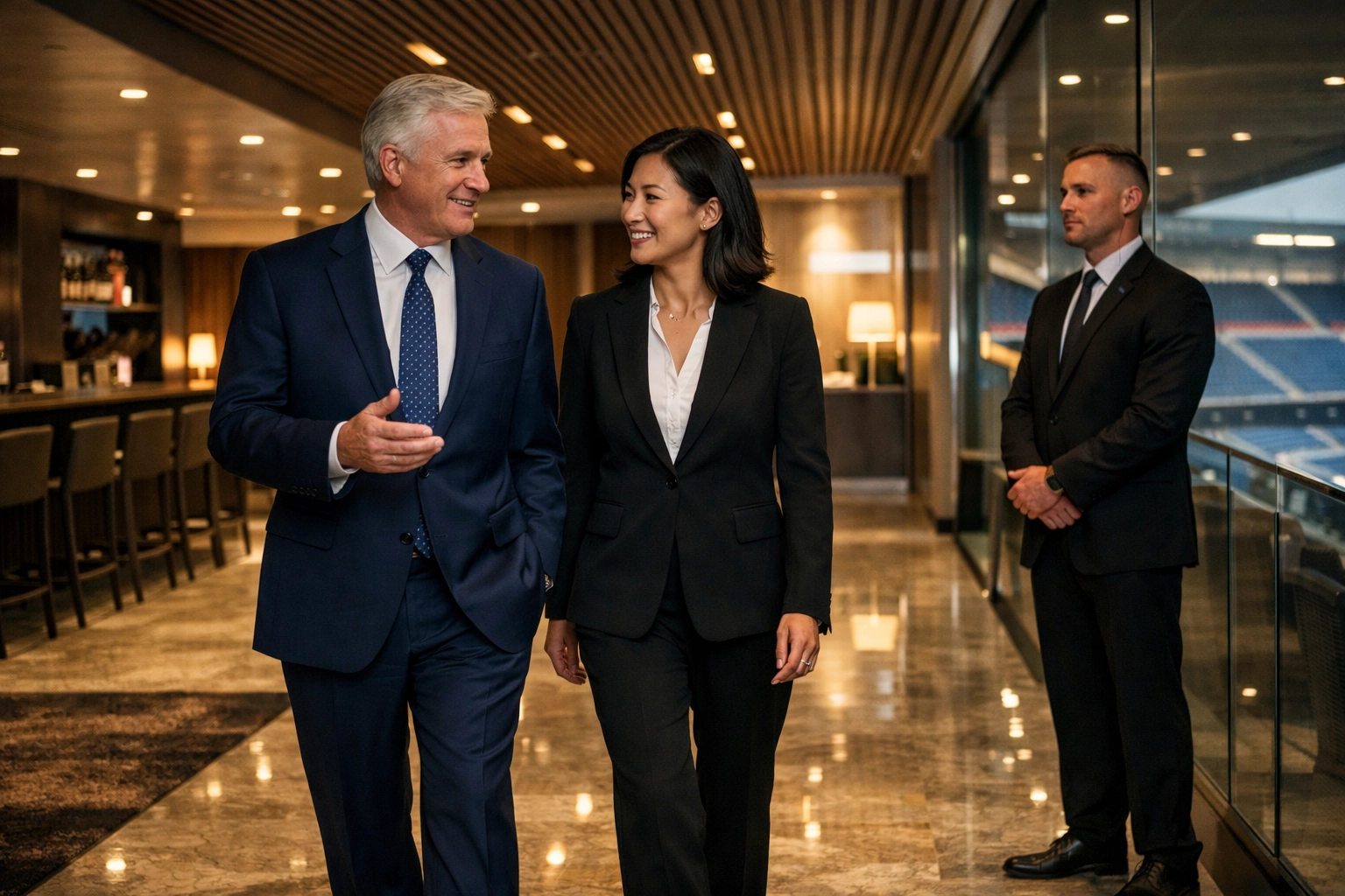 Looking For a Super Bowl Branding Edge? Here Are 10 Things You Should Know About VIP Travel Elite corporate security and executive lounge access for VIP guests at a major sporting event.