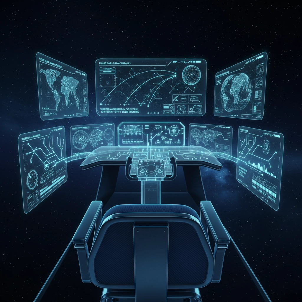 Aircraft operations dashboard highlighting AI automations