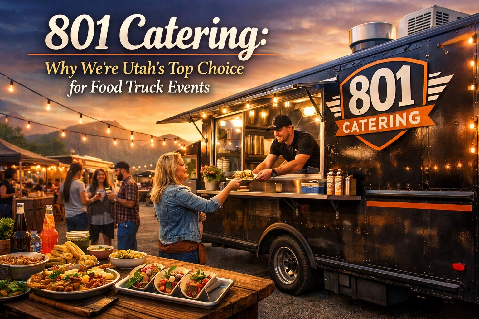 [HERO] 801 Catering: Why We're Utah's Top Choice for Food Truck Events