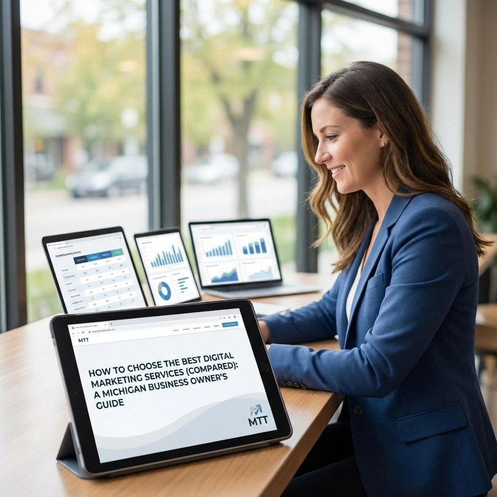 How to Choose the Best Digital Marketing Services (Compared): A Michigan Business Owner's Guide