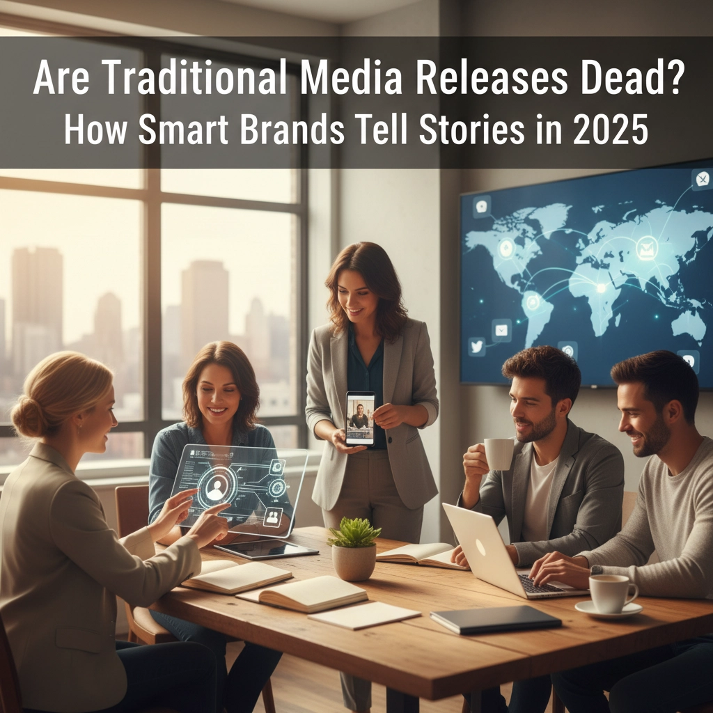 Are Traditional Media Releases Dead? How Smart Brands Tell Stories in 2025