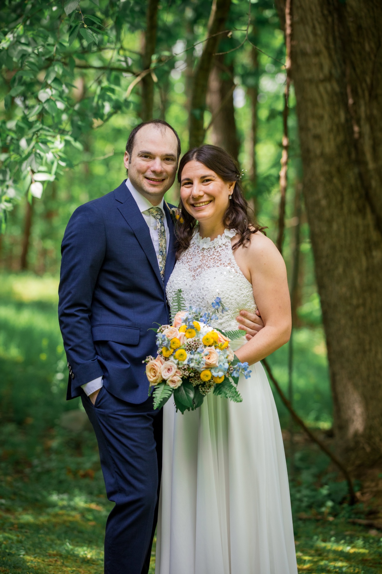 Victoria & Paul wedding photo at Stroudsmoor Inn