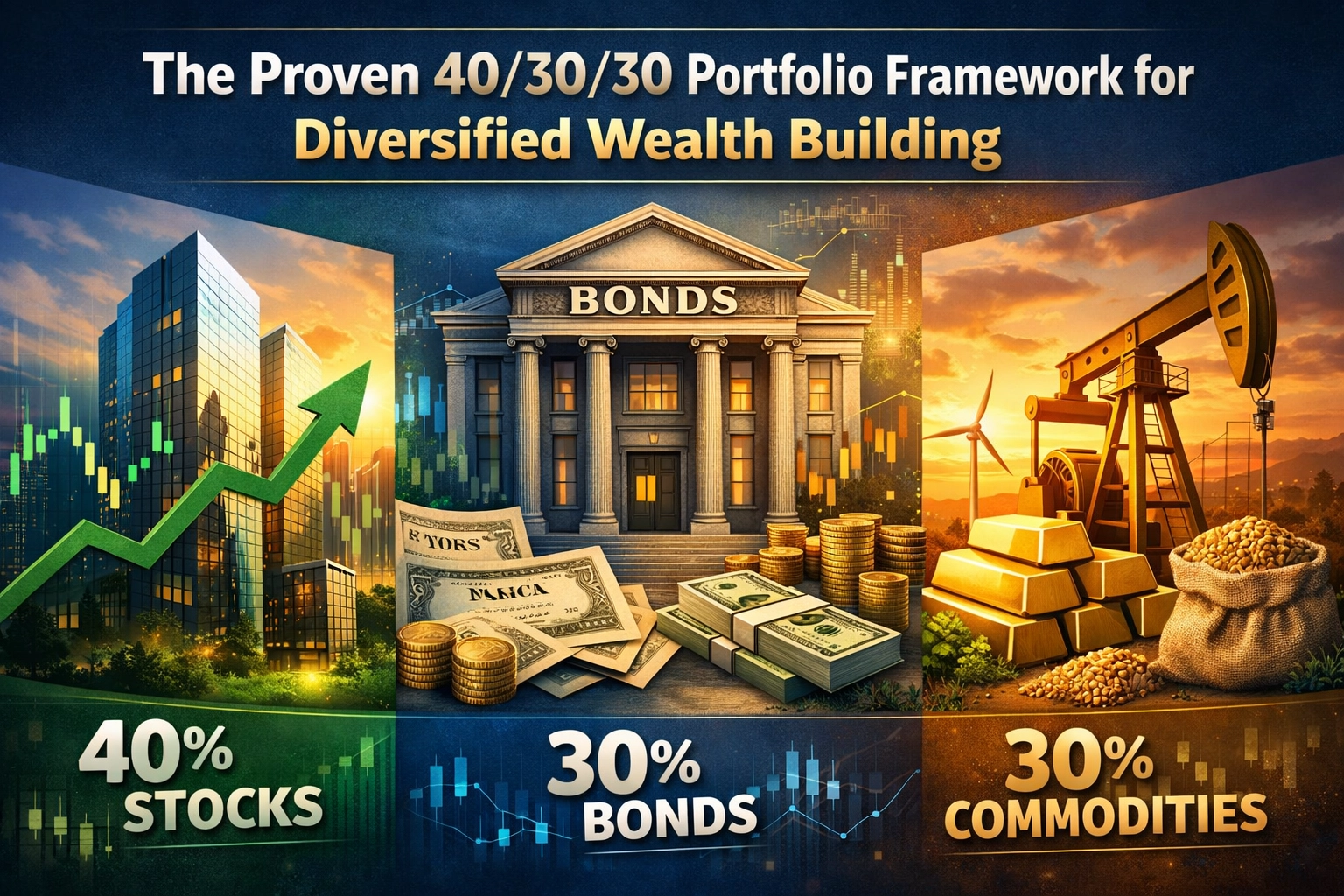 [HERO] The Proven 40/30/30 Portfolio Framework for Diversified Wealth Building