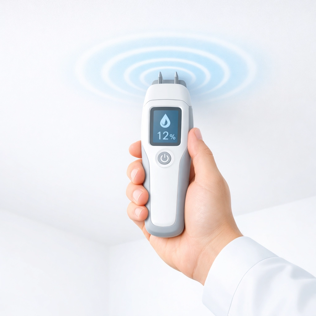 Professional leak detection using high-tech moisture sensors for Northern Beaches roof restoration