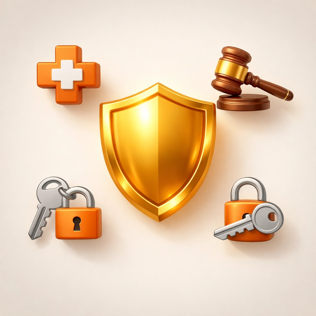 Illustrating Maryland surrogate financial safeguards like escrow, medical bill protection, and legal fee coverage.