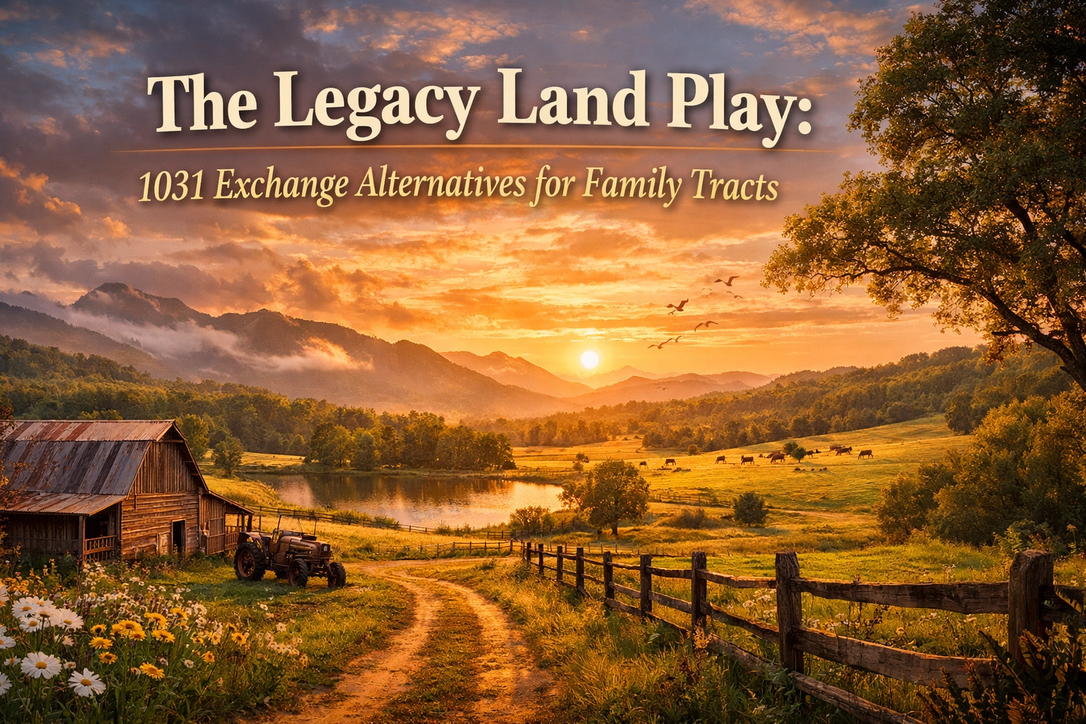 [HERO] The Legacy Land Play: 1031 Exchange Alternatives for Family Tracts