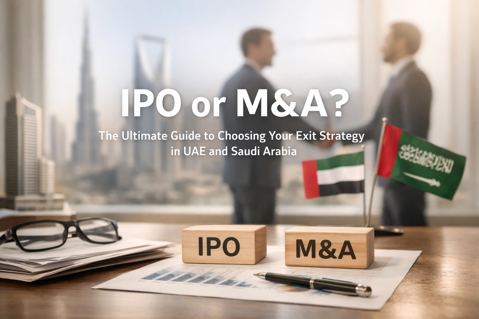 [HERO] IPO or M&A? The Ultimate Guide to Choosing Your Exit Strategy in UAE and Saudi Arabia