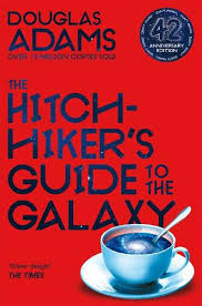 The Hitchhiker's Guide to the Galaxy book cover