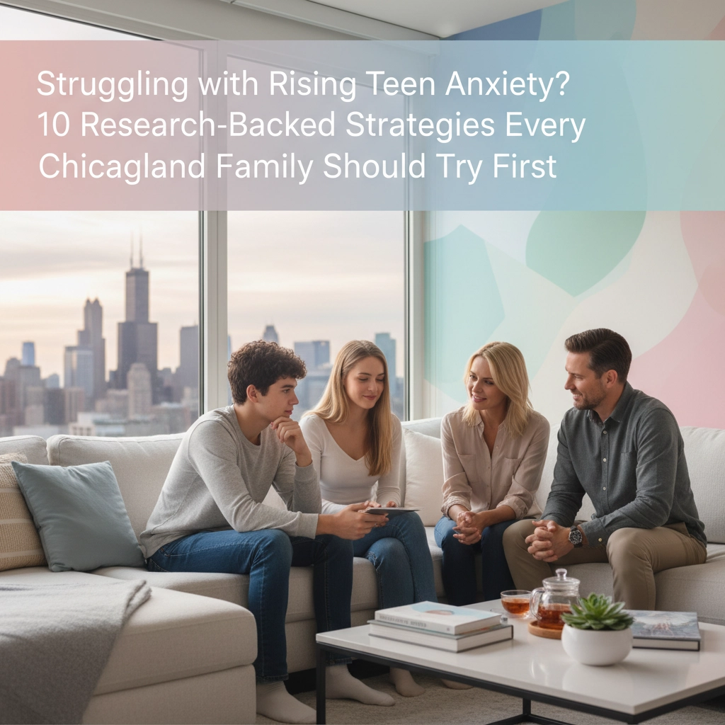 Struggling with Rising Teen Anxiety? 10 Research-Backed Strategies Every Chicagoland Family Should Try First