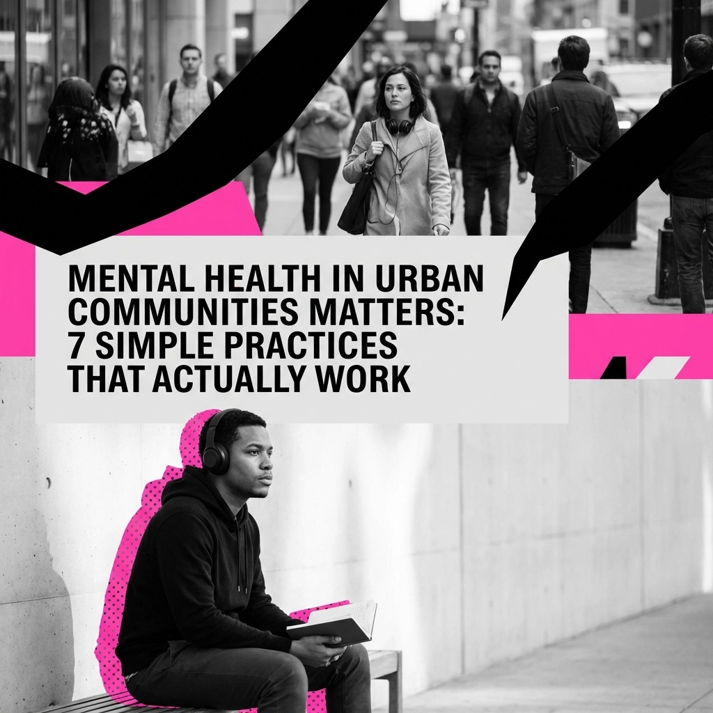 [HERO] Mental Health in Urban Communities Matters: 7 Simple Practices That Actually Work