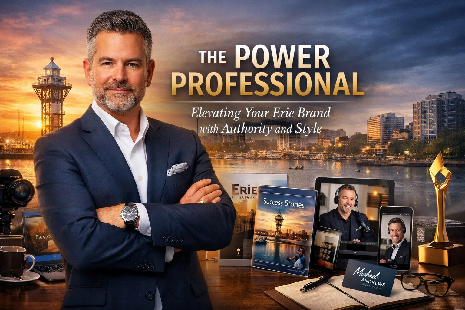 [HERO] The Power Professional: Elevating Your Erie Brand with Authority and Style