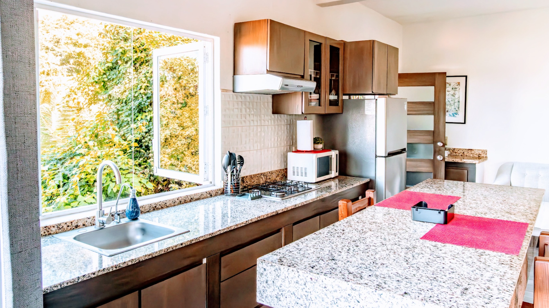 Modern kitchen in Puerto Vallarta family-owned condo