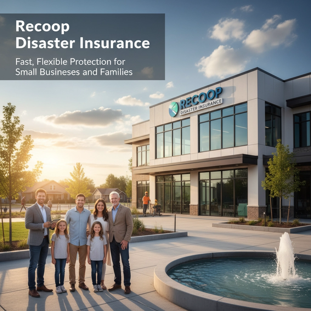 Recoop Disaster Insurance: Fast, Flexible Protection for Small Businesses and Families