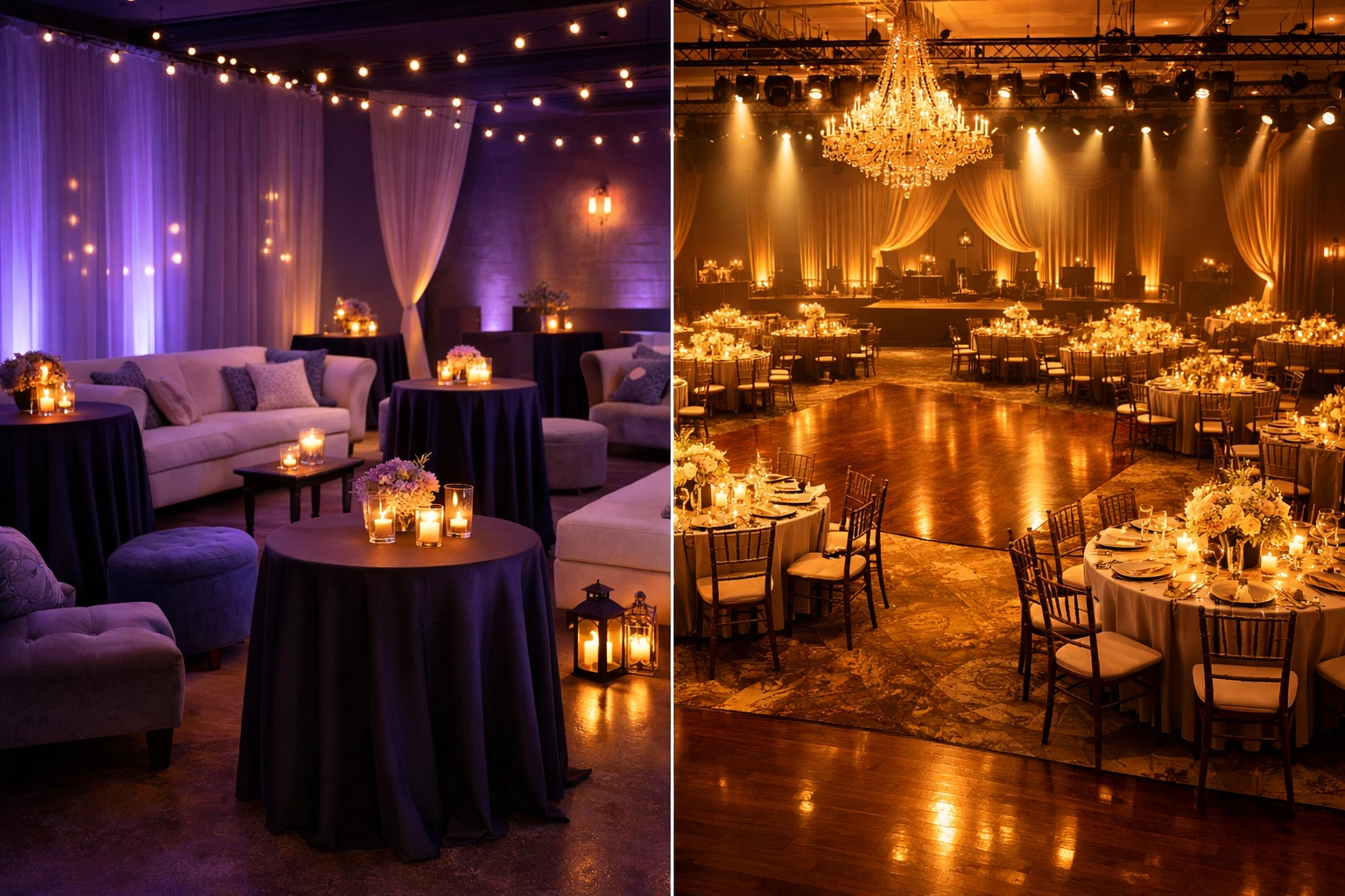 Adaptable event venue in Frankfort KY showing flexible space configurations