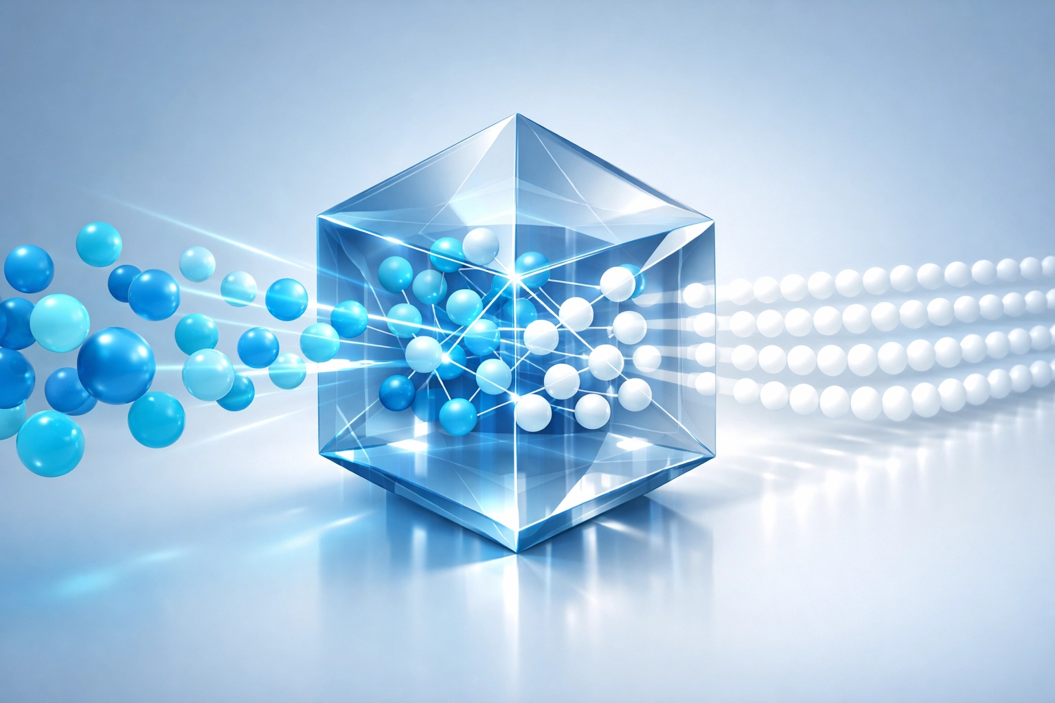 AI matching engine organizing data intake for bespoke custom web application solutions.