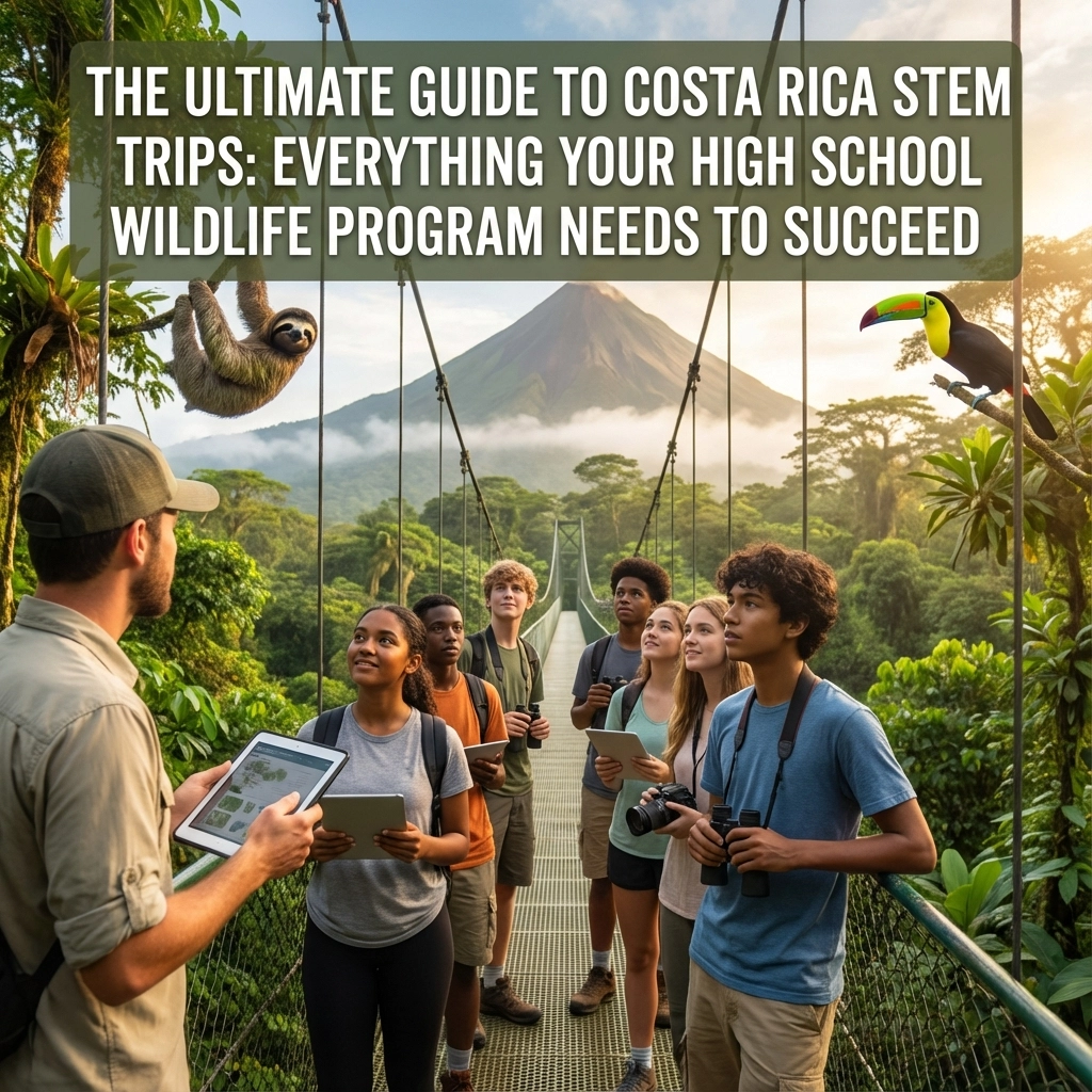 The Ultimate Guide to Costa Rica STEM Trips: Everything Your High School Wildlife Program Needs to Succeed