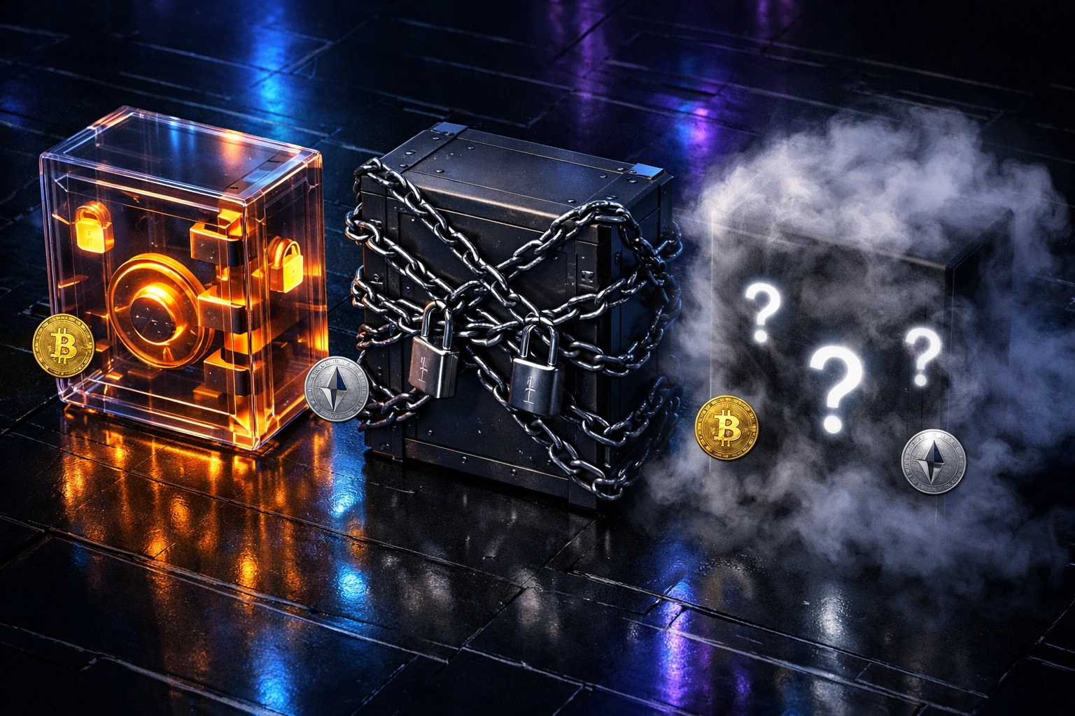 Comparison of custody models: NOWPayments, CoinPayments, and Triple-A crypto payment processors