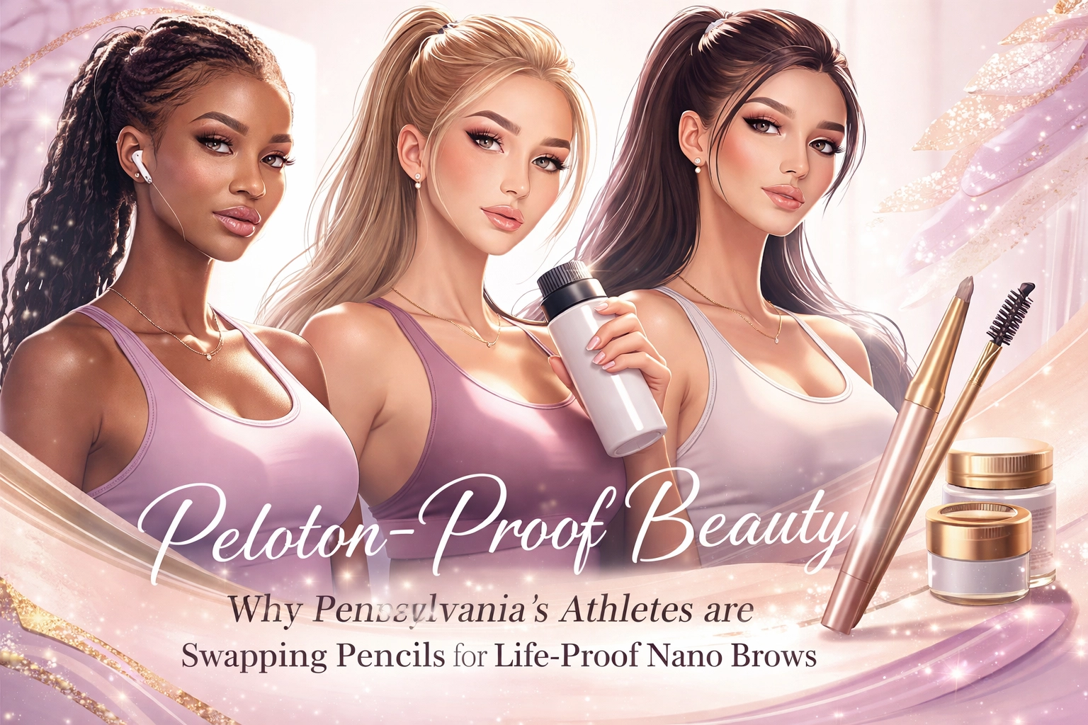 Peloton-Proof Beauty: Why Pennsylvania's Athletes are Swapping Pencils for Life-Proof Nano Brows