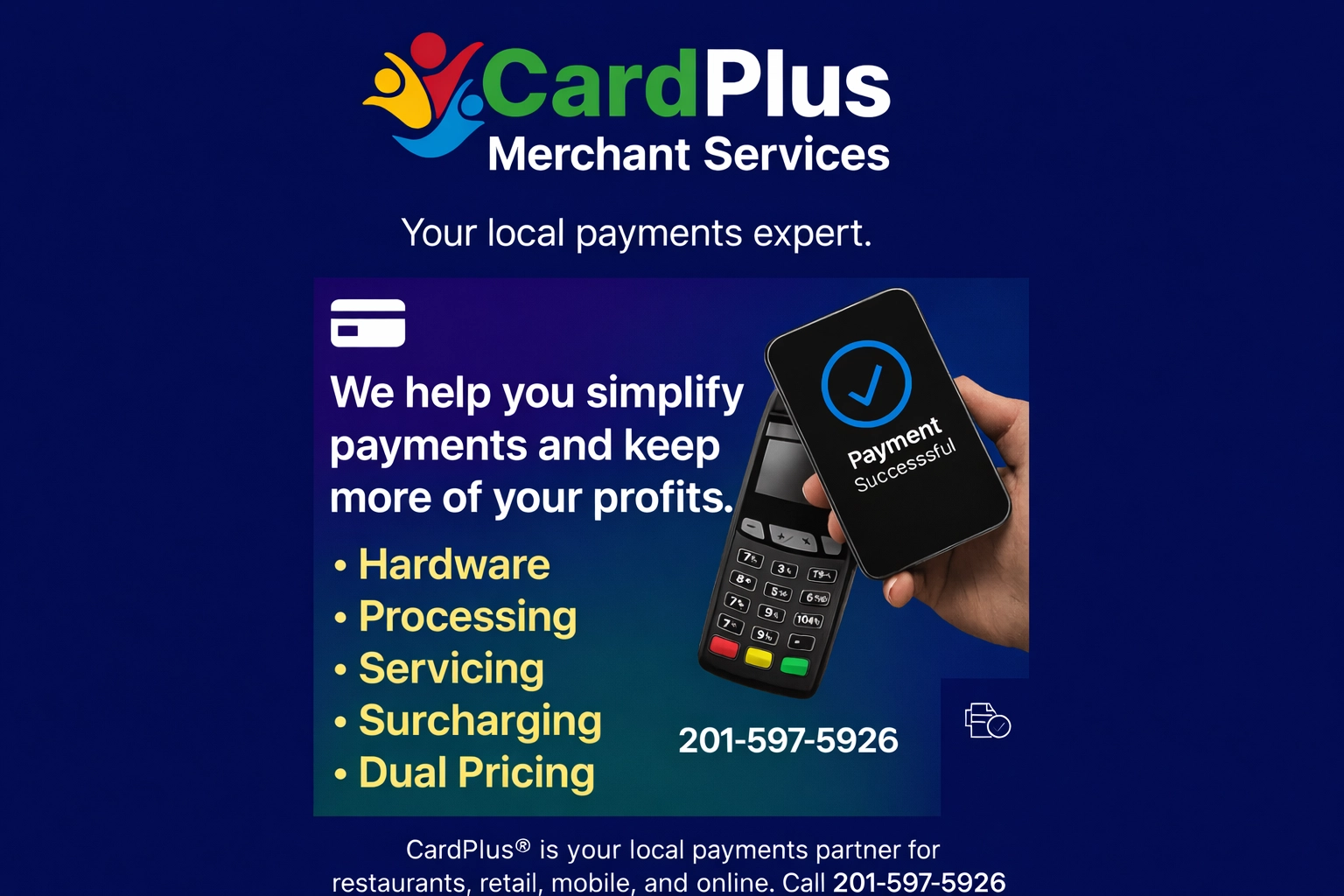 CardPlus Merchant Services promotional image