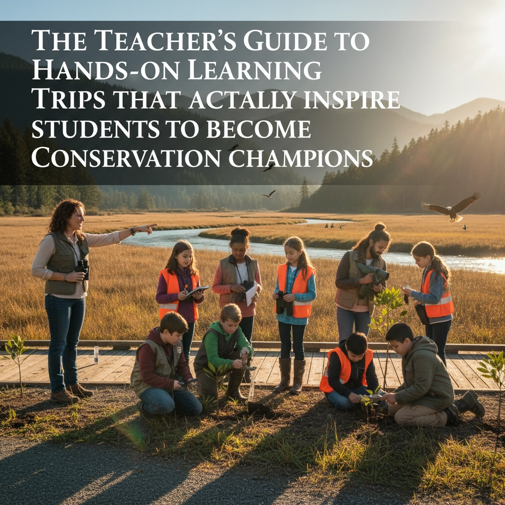 The Teacher's Guide to Hands-On Learning Trips That Actually Inspire Students to Become Conservation Champions