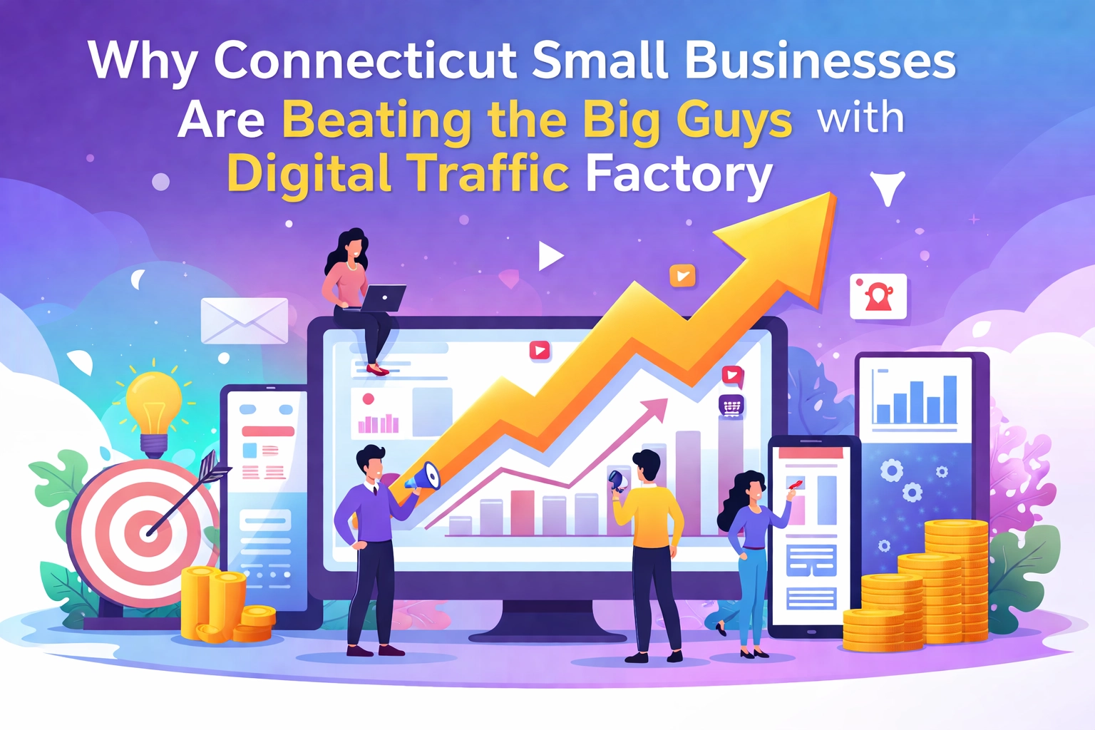 [HERO] Why Connecticut Small Businesses Are Beating the Big Guys with Digital Traffic Factory