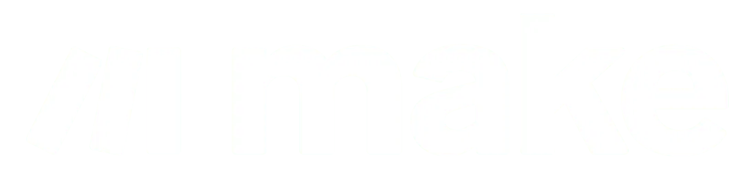 make-logo-white-bold-text-triple-line-icon