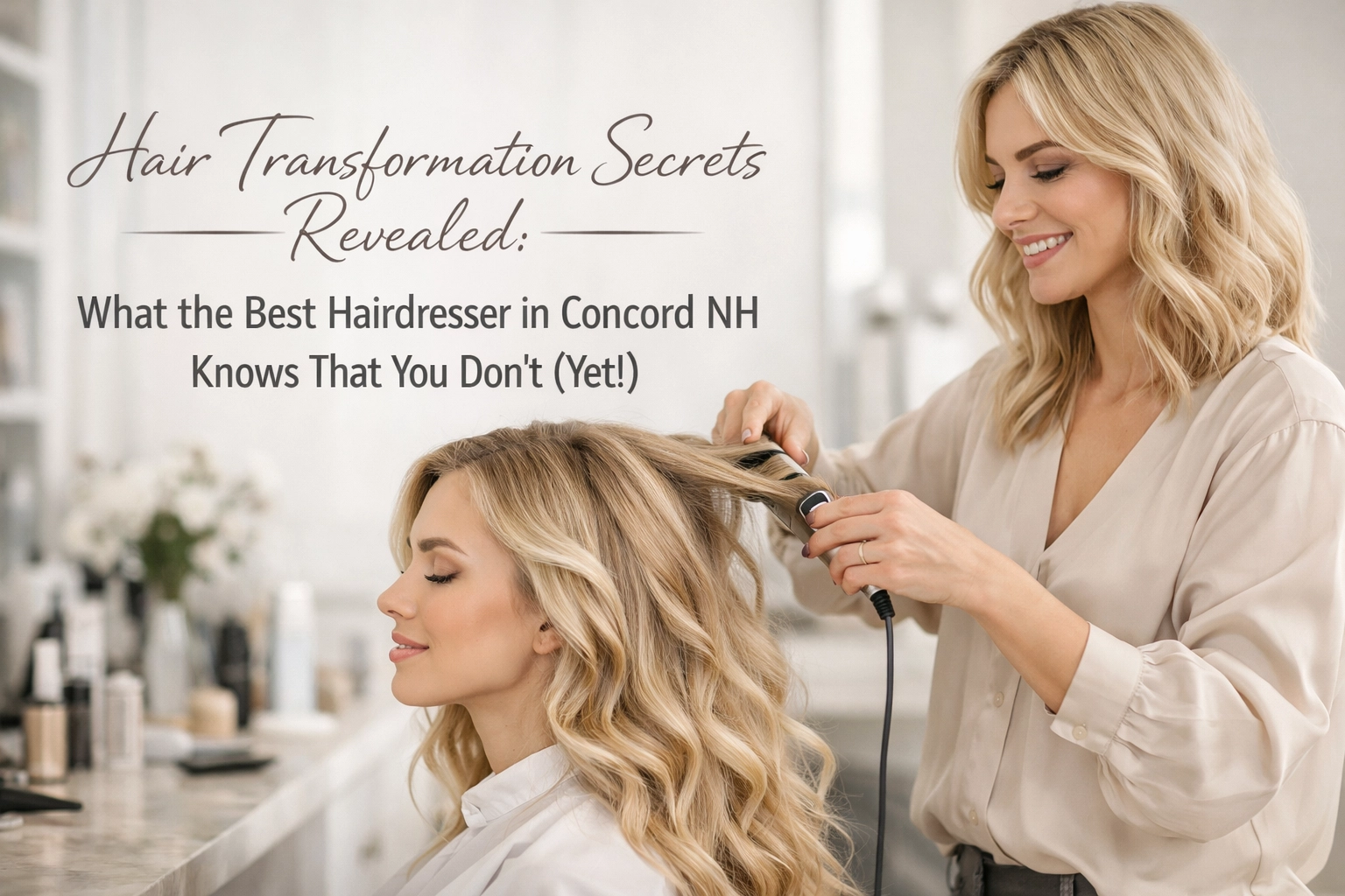 [HERO] Hair Transformation Secrets Revealed: What the Best Hairdresser in Concord NH Knows That You Don
