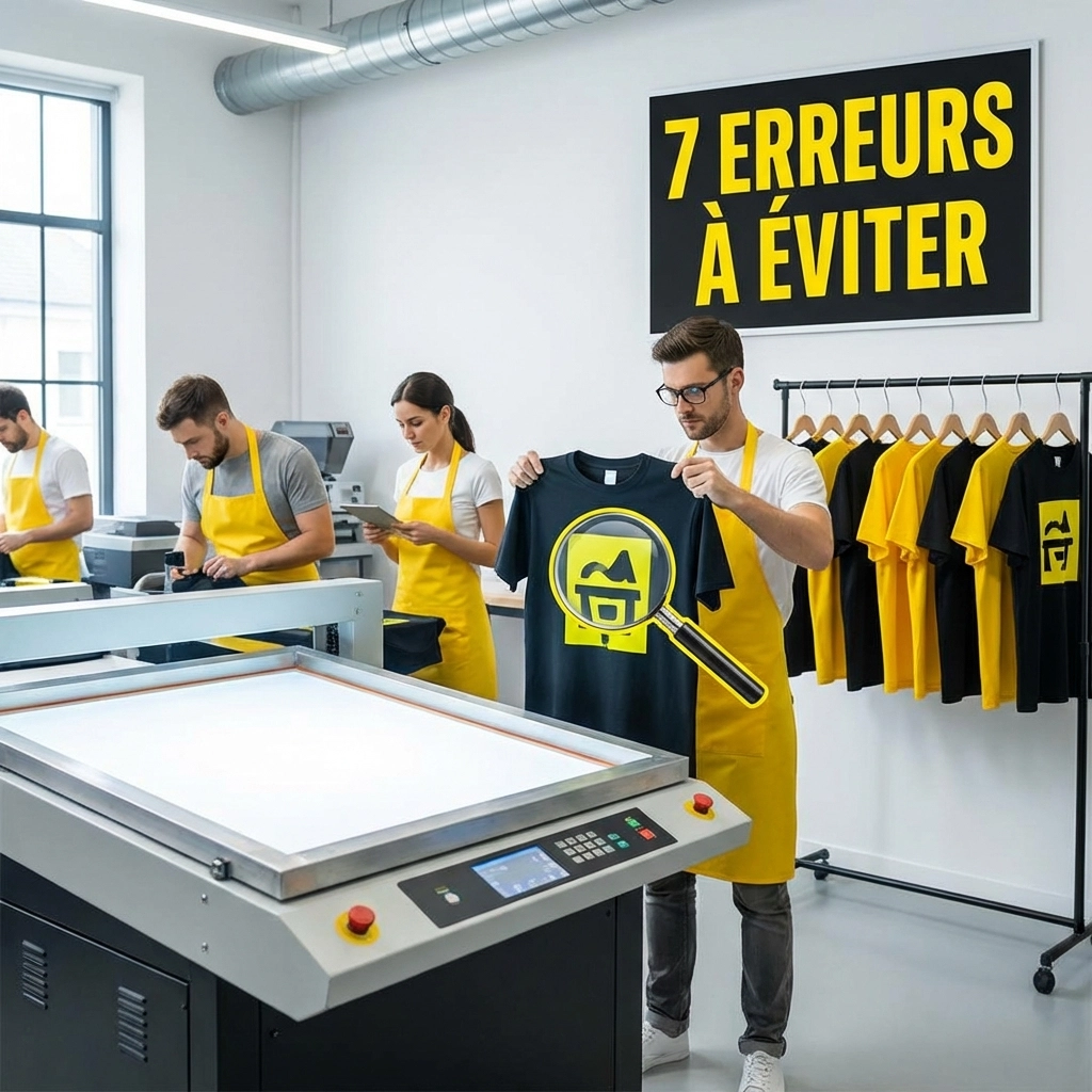 7 Erreurs Que Vous Faites Avec Votre Impression de Chandails (Et Comment les Éviter)