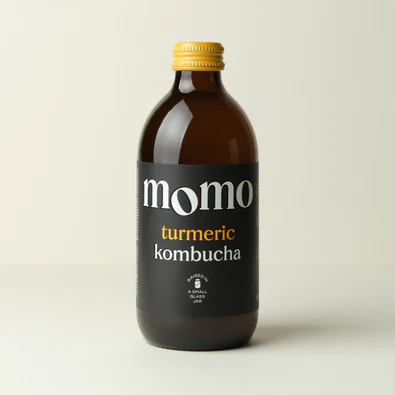 Momo Turmeric Kombucha at Functional Drinks Club in Otley