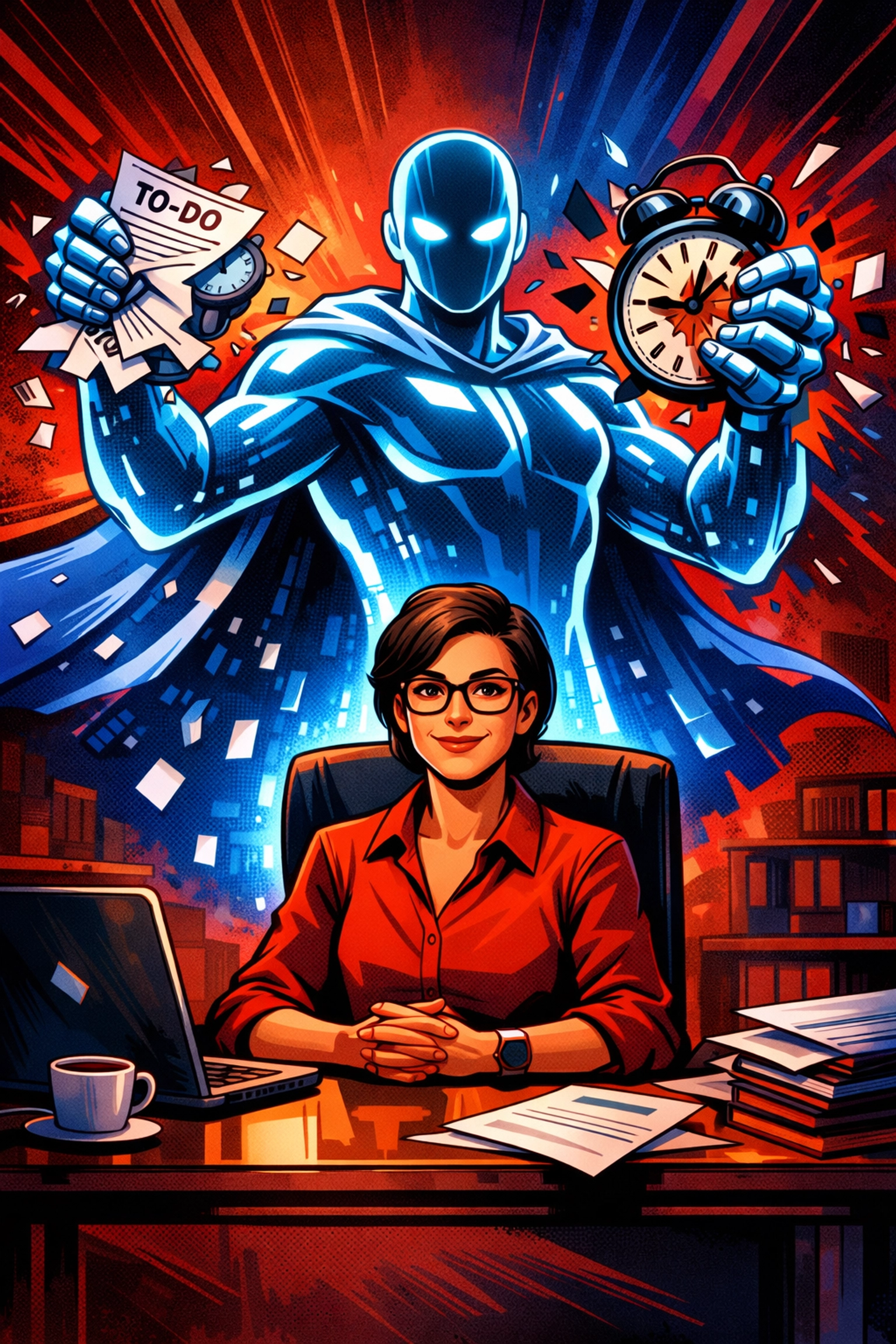 An AI assistant for small business protecting a founder's schedule from busy work and alarms.