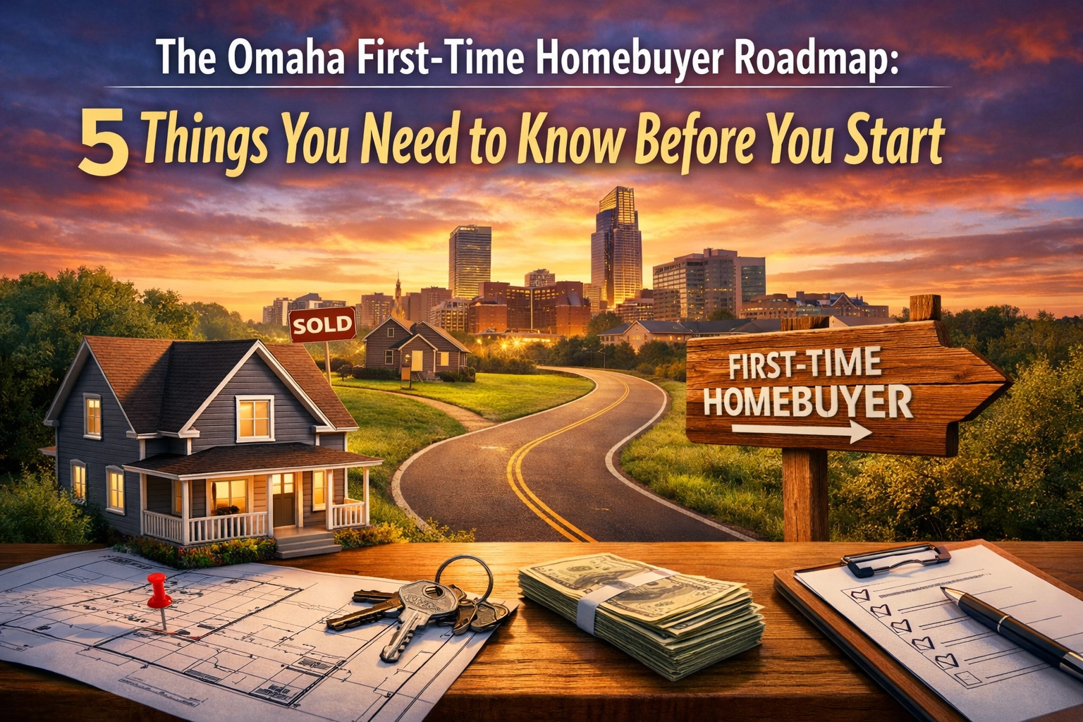 [HERO] The Omaha First-Time Homebuyer Roadmap: 5 Things You Need to Know Before You Start