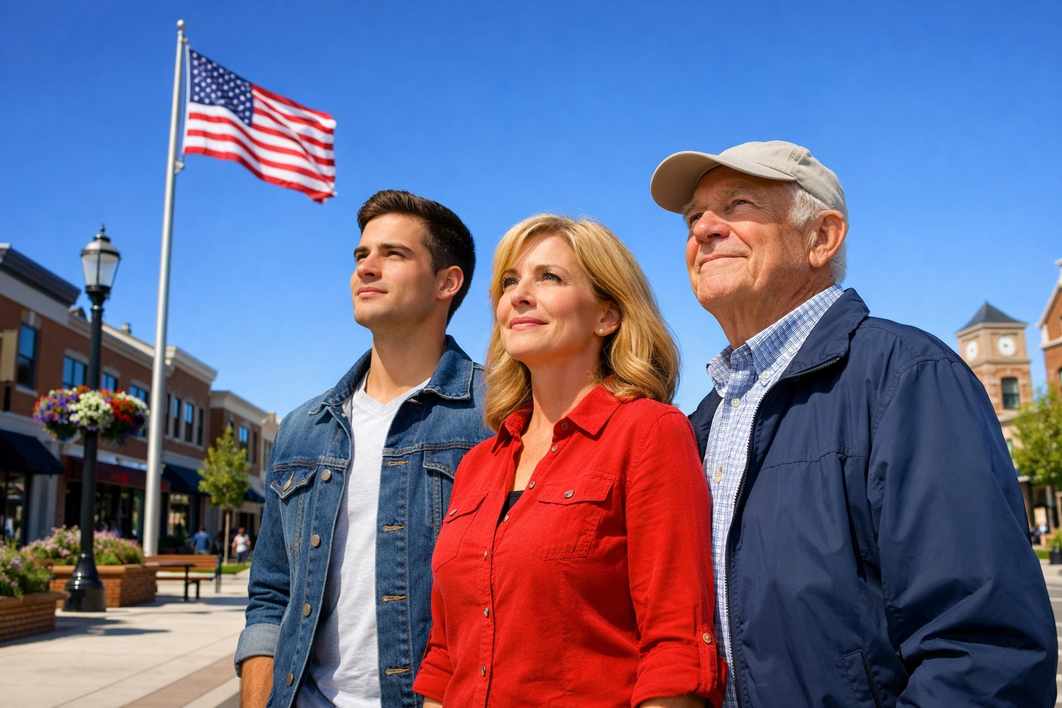 Boost Your Civic Knowledge Instantly with These 5 Daily Press Release Tips Diverse group of citizens advocating for civic education and American unity in a modern town square.