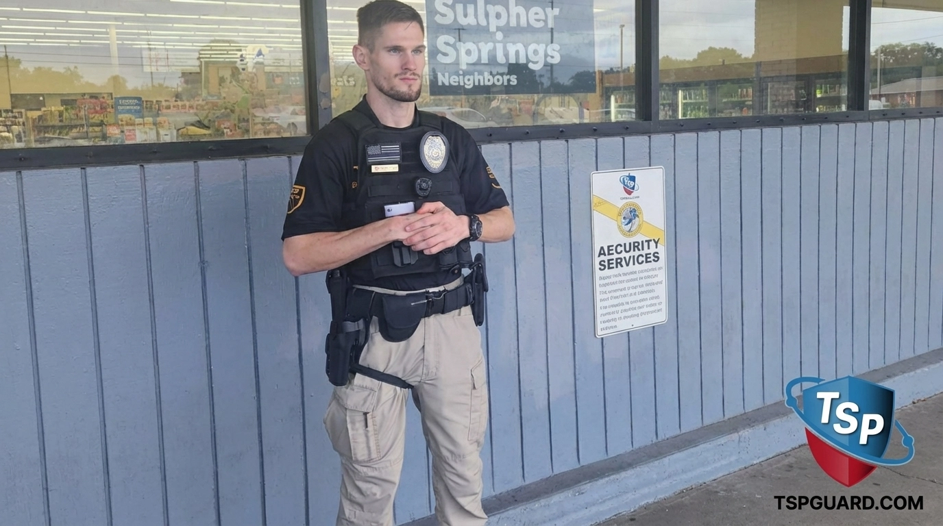 TSP SECURITY SERVICES LLC Guard On Duty