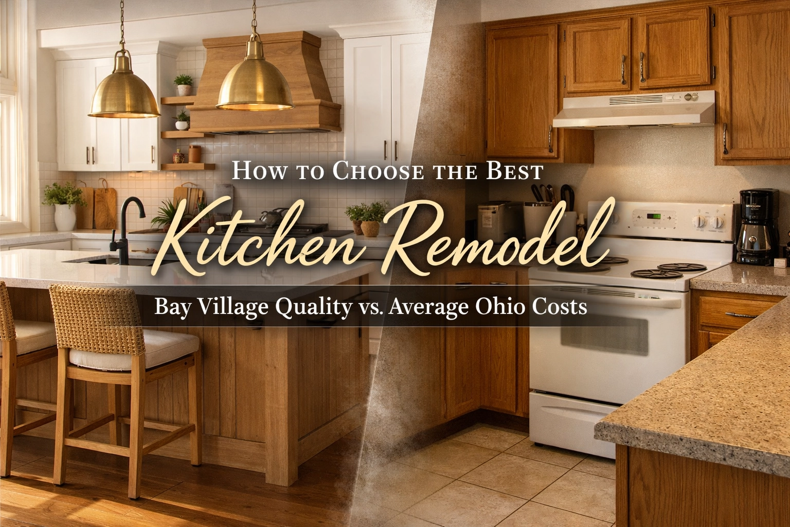 [HERO] How to Choose the Best Kitchen Remodel: Bay Village Quality vs. Average Costs