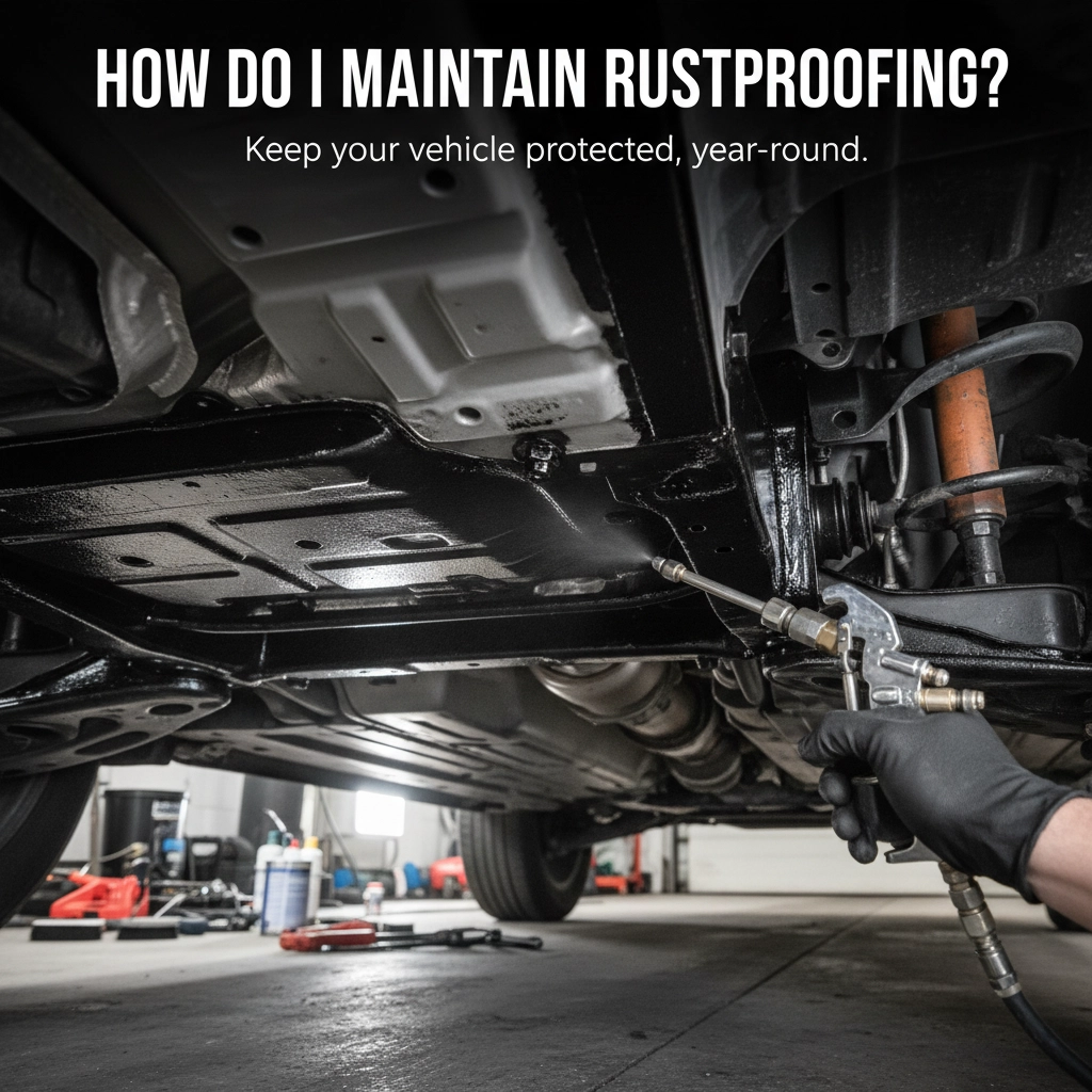 How do I maintain rustproofing?