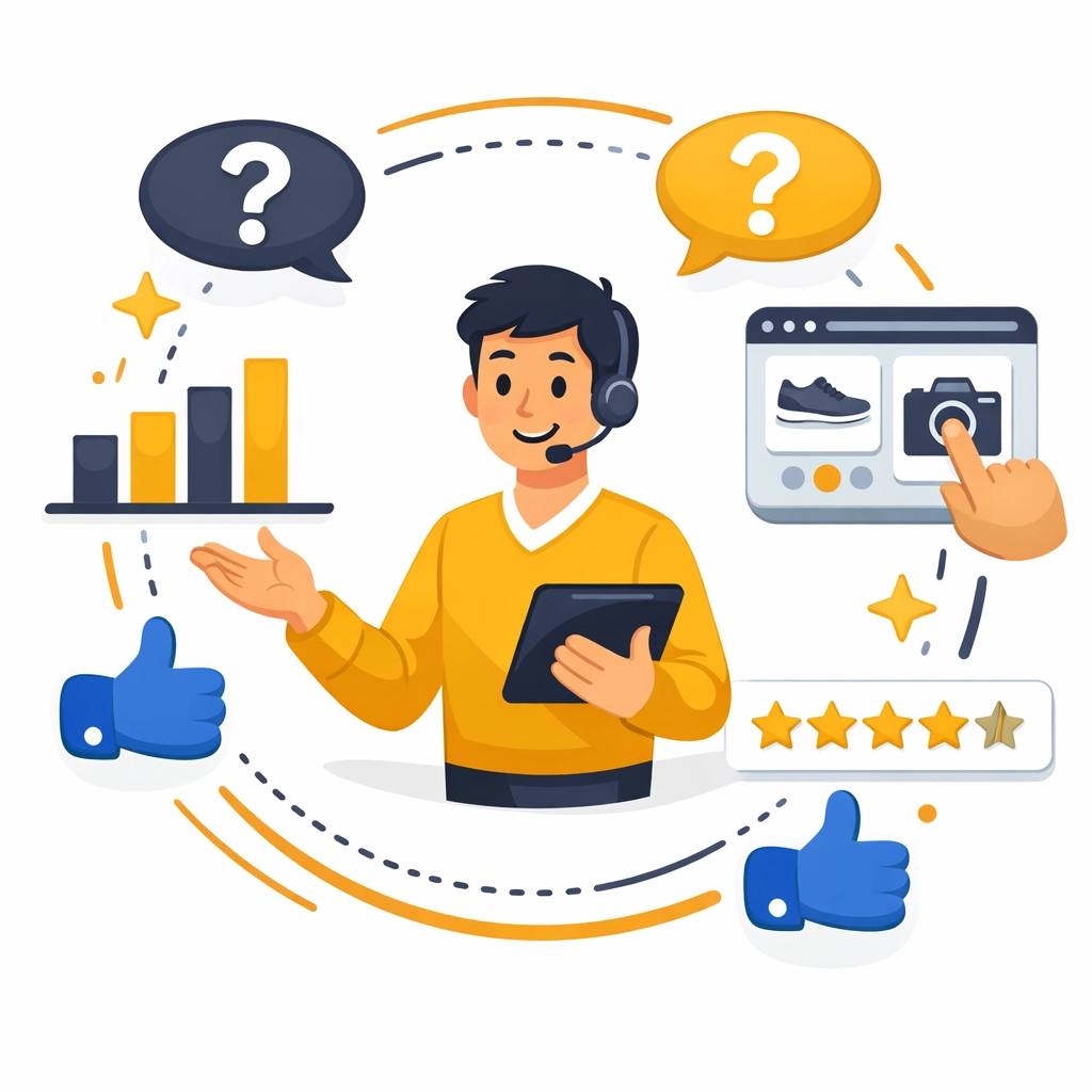 Interactive live shopping features with real-time engagement tools and audience participation elements