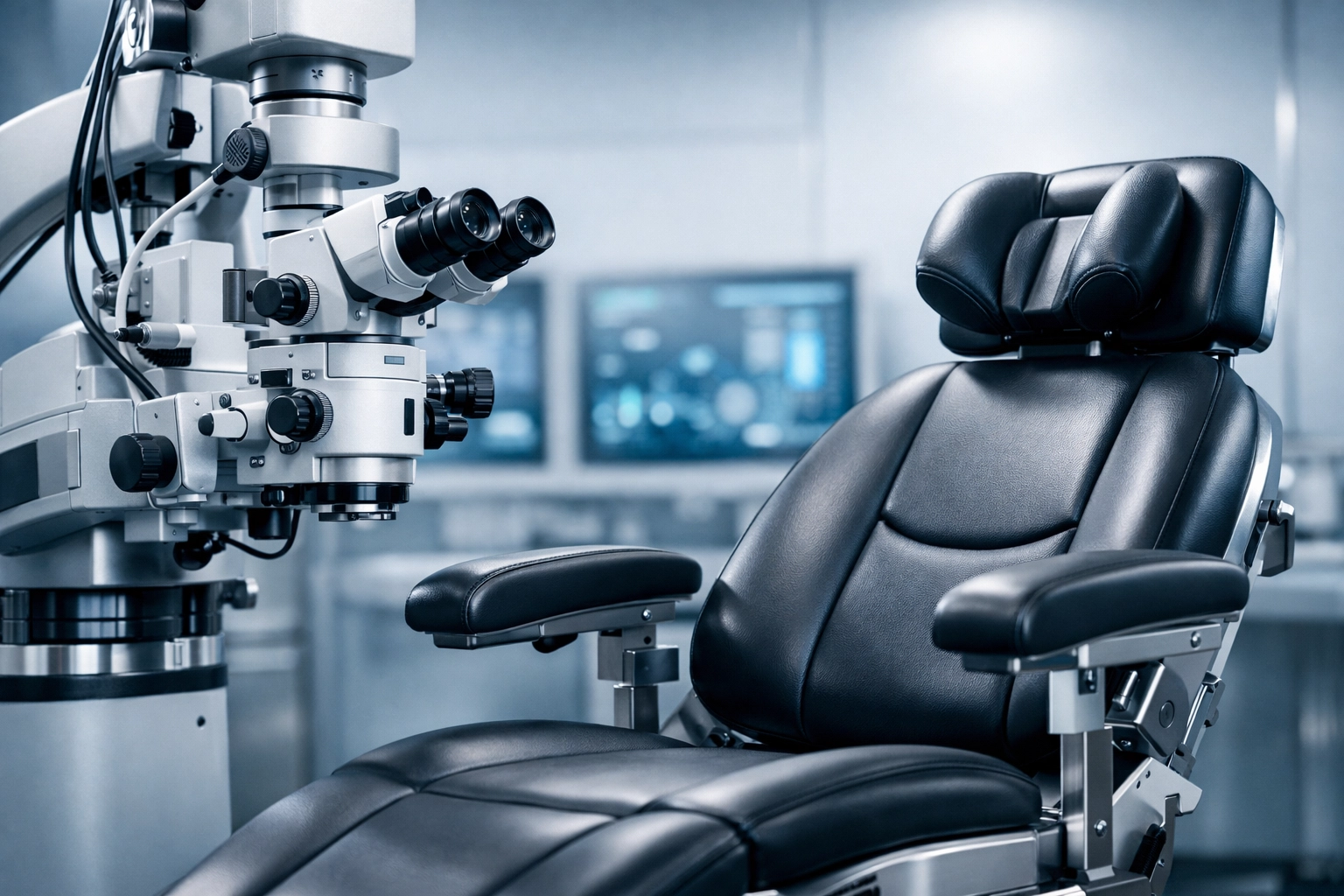 Modern ophthalmic surgical suite highlighting precision in ophthalmology billing services and surgery coding.