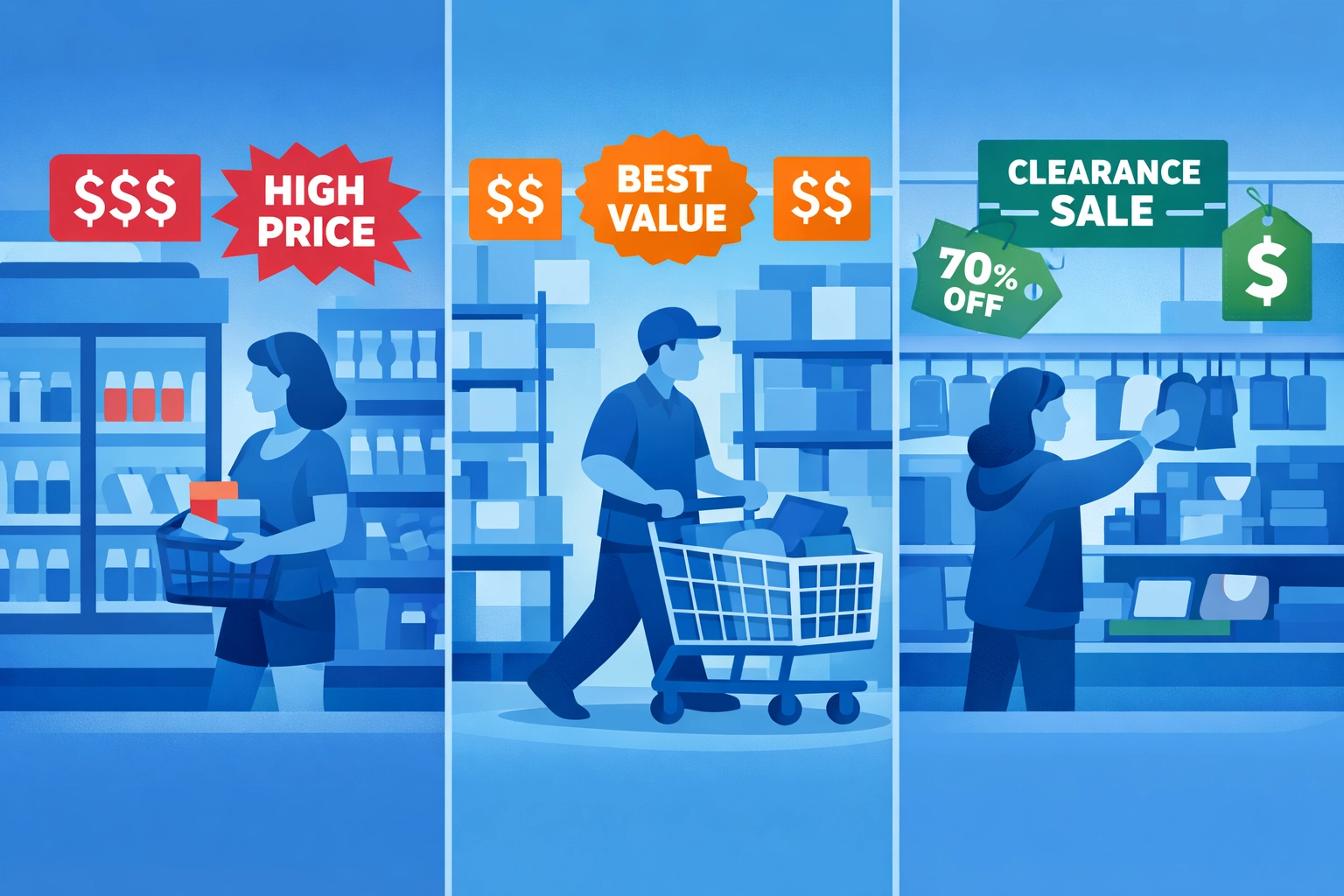 Cloud pricing comparison showing pay-as-you-go, reserved, and spot pricing options