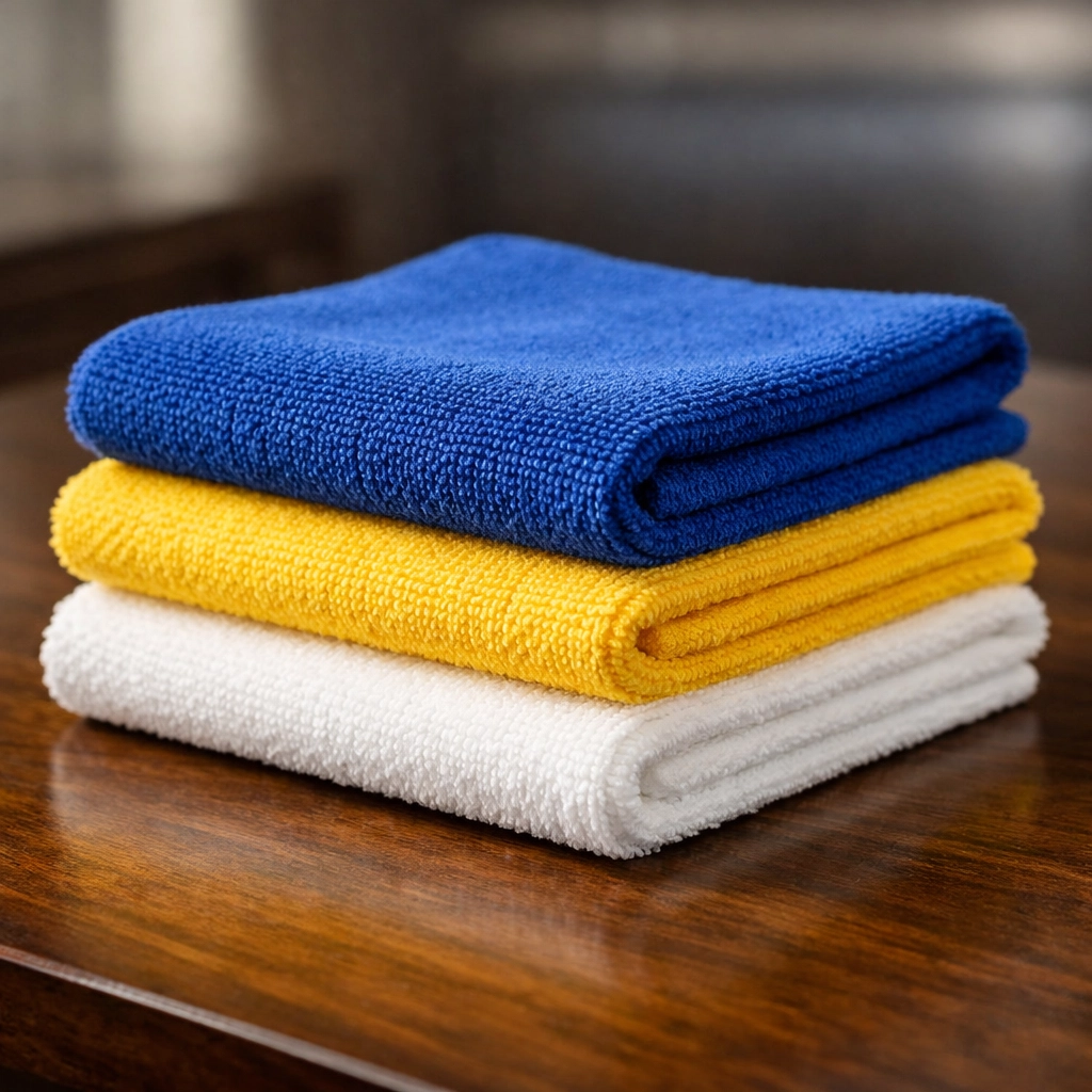 Eco-friendly microfiber cloths for detailed residential cleaning Massachusetts in luxury homes.