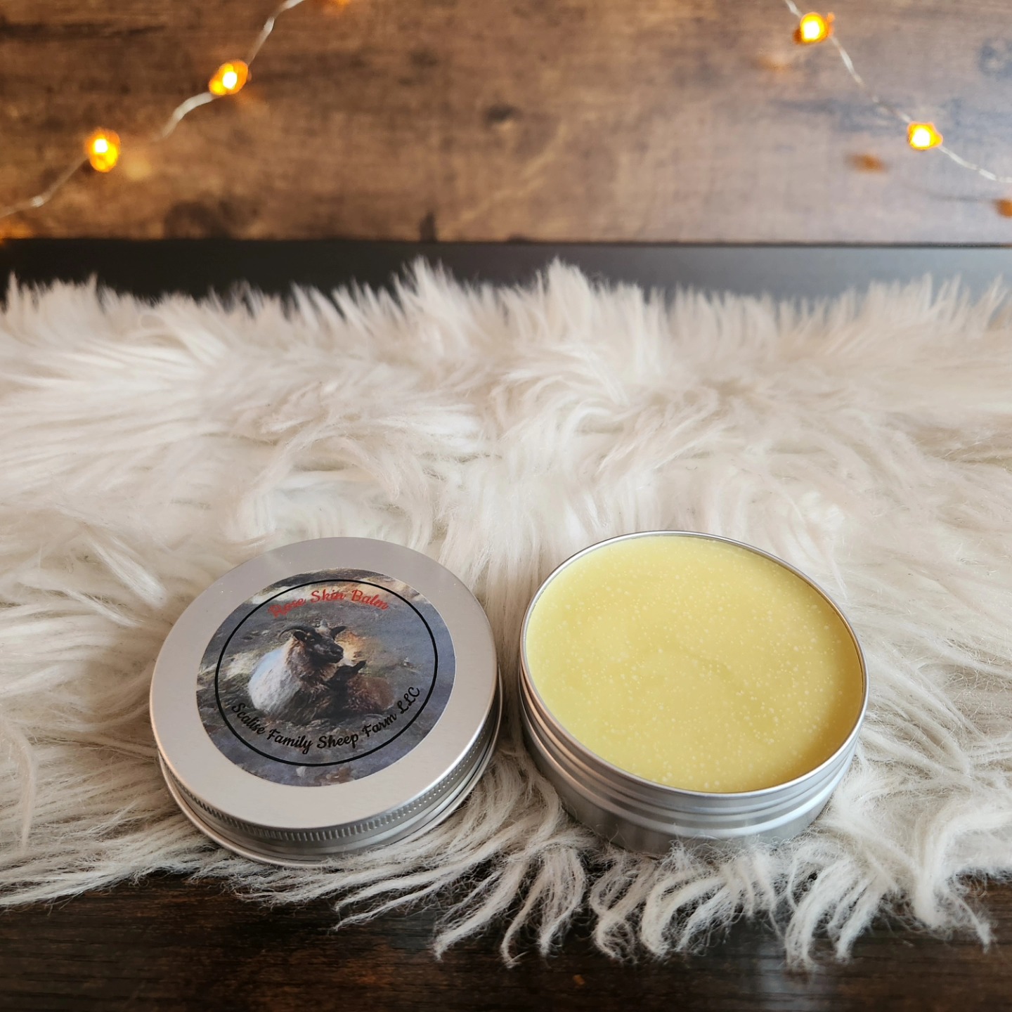 Handcrafted Sheep Milk Skin Balm Tin