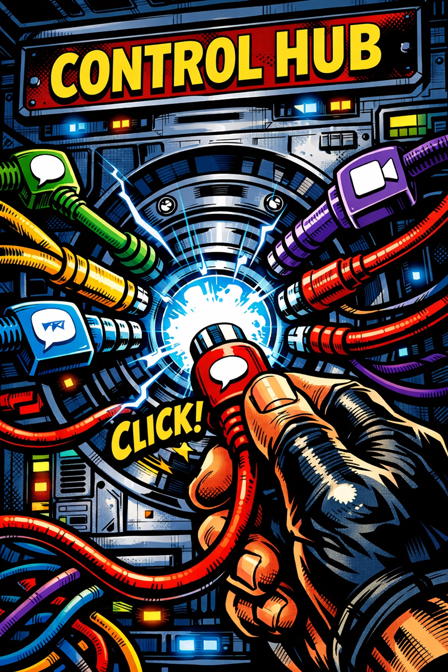 Connecting multiple communication channels into one central business automation dashboard.