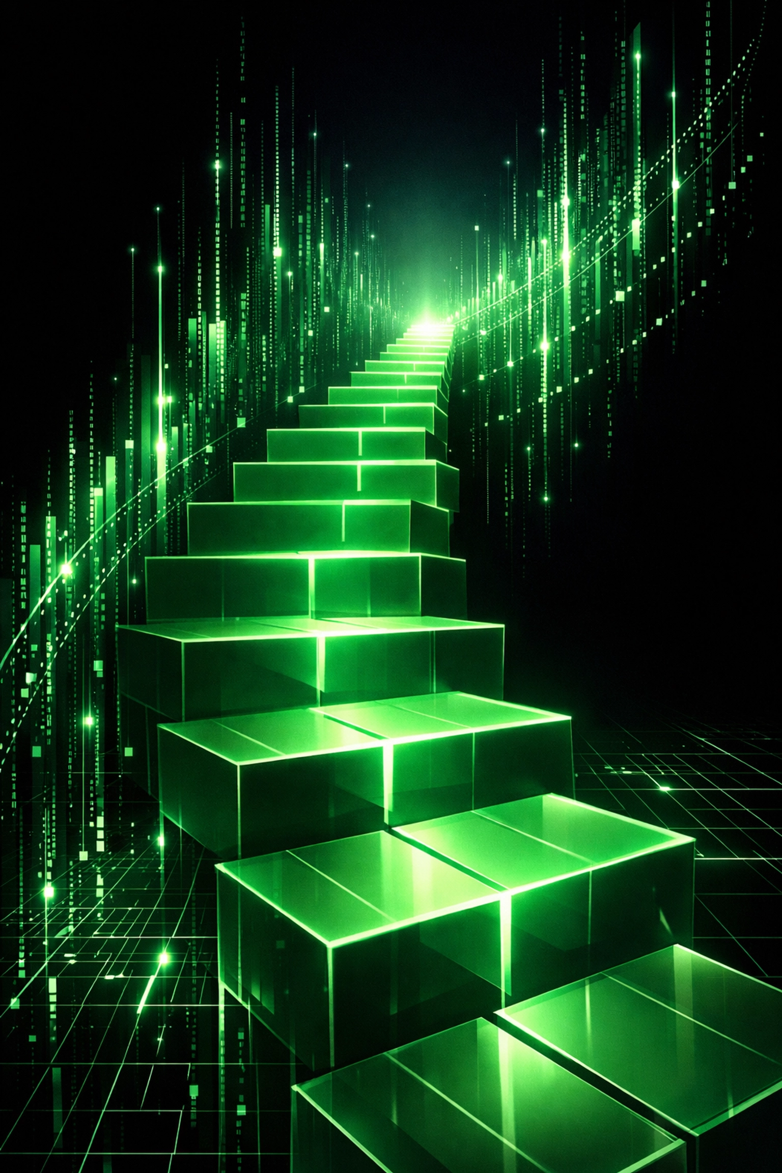 Business growth visualization showing upward momentum for NMSDC Capital Readiness Program participants