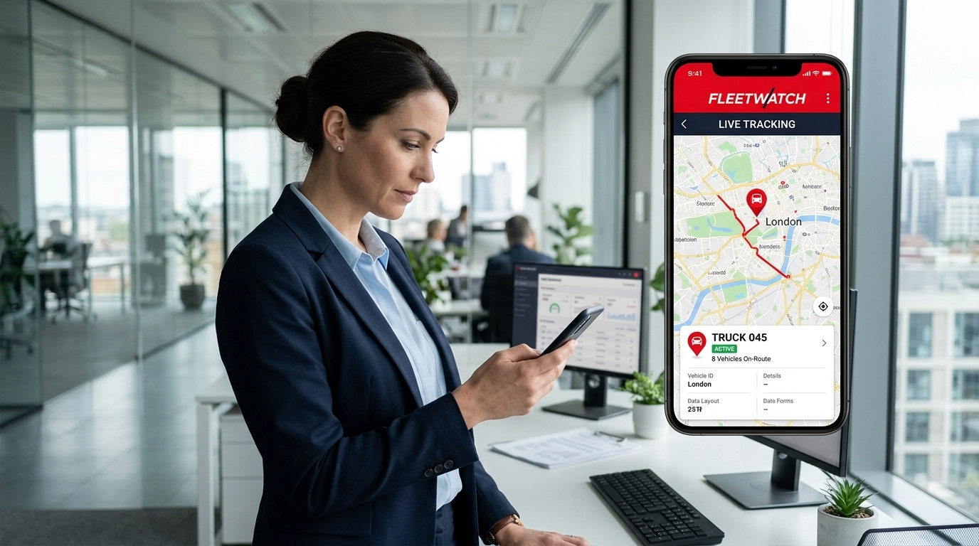 Fleet manager coordinating incident response via the READI Collect application