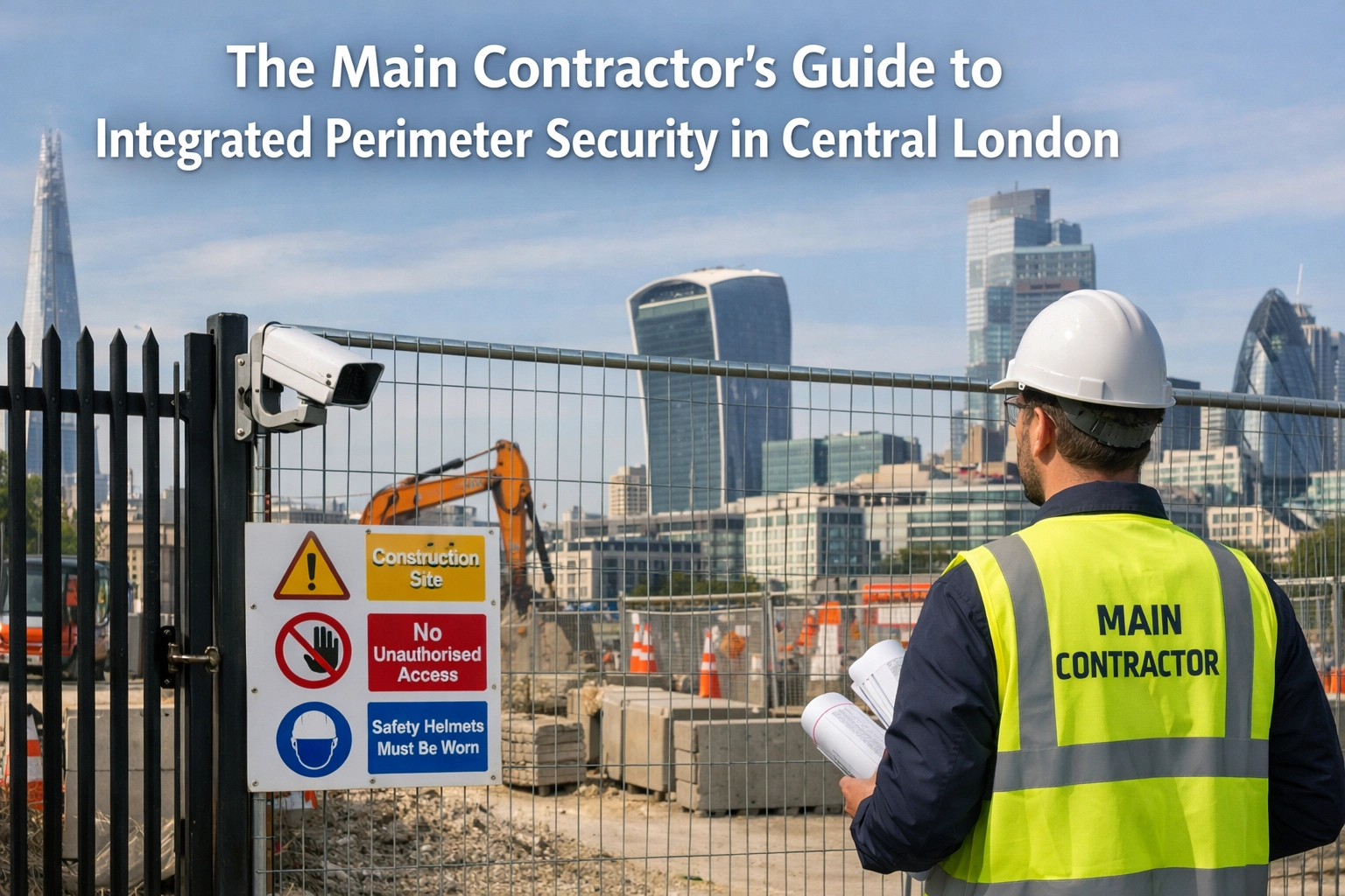 [HERO] The Main Contractor’s Guide to Integrated Perimeter Security in Central London