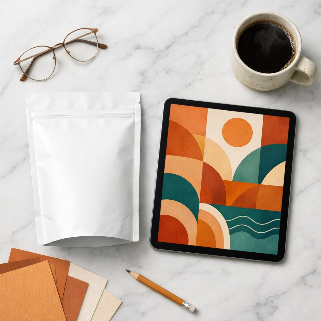 Designing a unique brand identity for a white label coffee business in the UK.